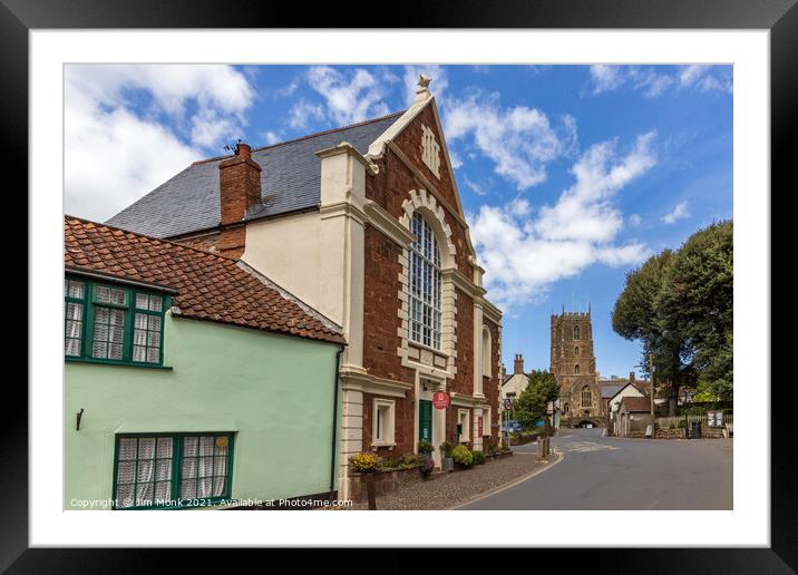 Chapel House, Dunster Framed Mounted Print by Jim Monk