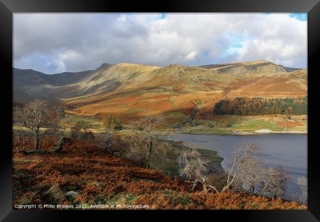 Kidsty Pike, Haweswater Framed Print by Philip Brookes