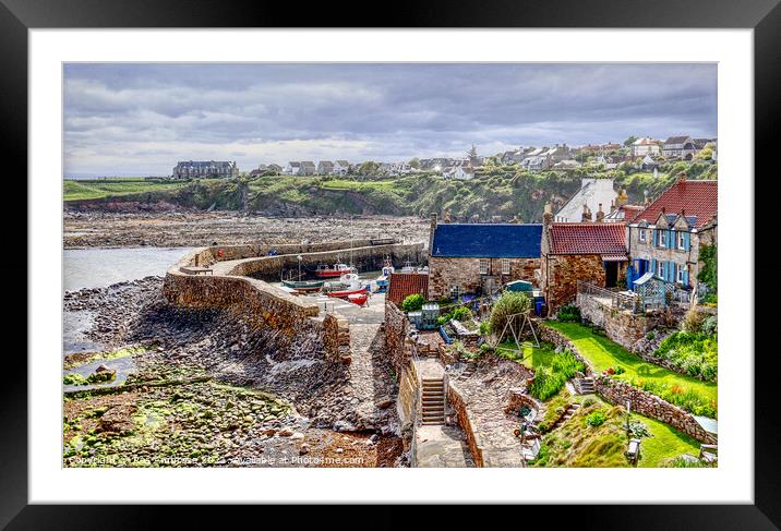 Crail  Framed Mounted Print by Ros Ambrose