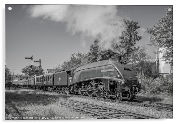 Union of South Africa leaving Ramsbottom Acrylic by Richard Perks