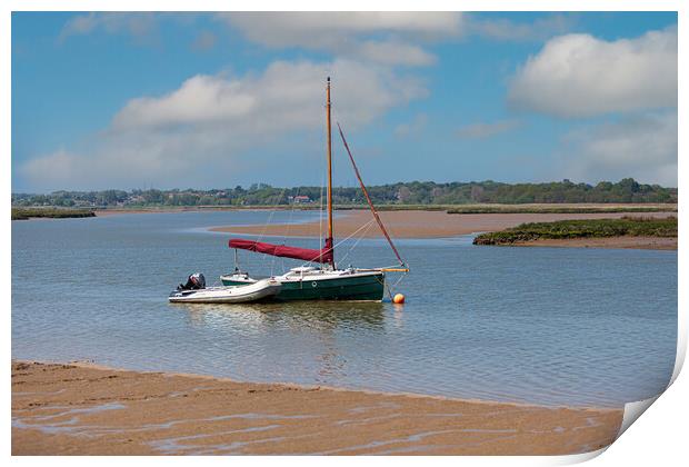 Serene Estuary Dreamscape Print by Kevin Snelling