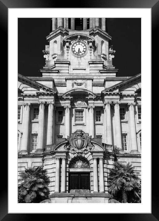 Stockport Town Hall Framed Mounted Print by Andrew Kearton