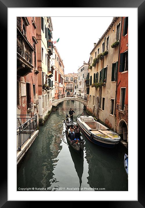 Venice Framed Mounted Print by Natasha Balletta