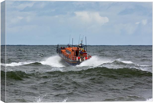 RNLI Lifeboat - Grace Darling Canvas Print by Trevor Kersley RIP