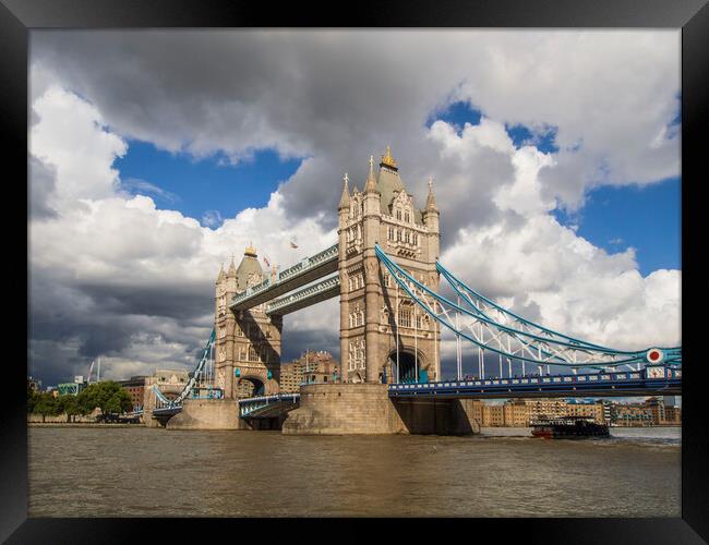 Tower Bridge London Framed Print by Clive Eariss