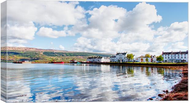 Inveraray Canvas Print by Ros Ambrose