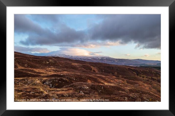 Outdoor mountain Framed Mounted Print by Graeme Taplin Landscape Photography