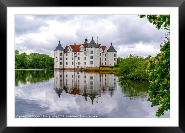 Gluecksburg Castle Framed Mounted Print by DiFigiano Photography