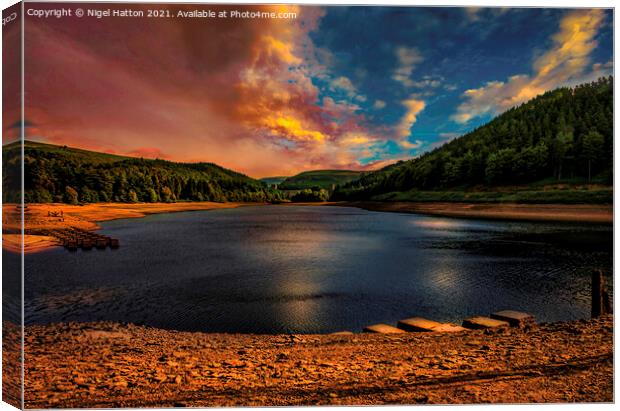 Howden Outlook Canvas Print by Nigel Hatton