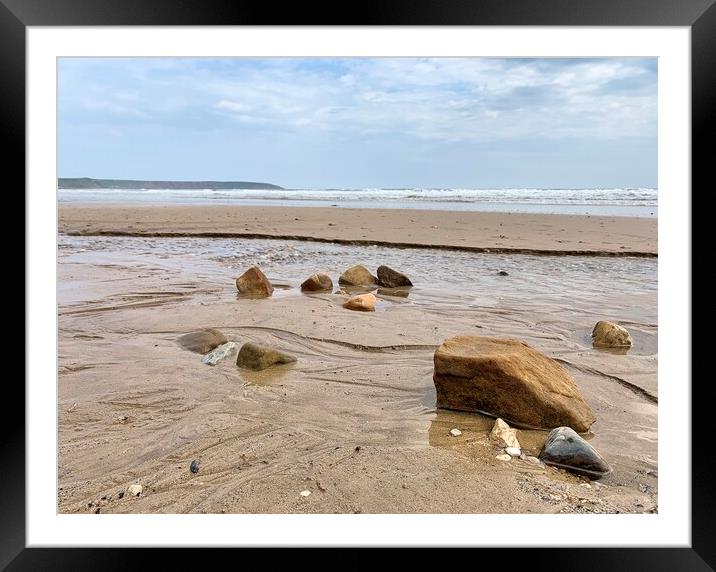 Filey Beach East Yorkshire Framed Mounted Print by Jonathan Thirkell