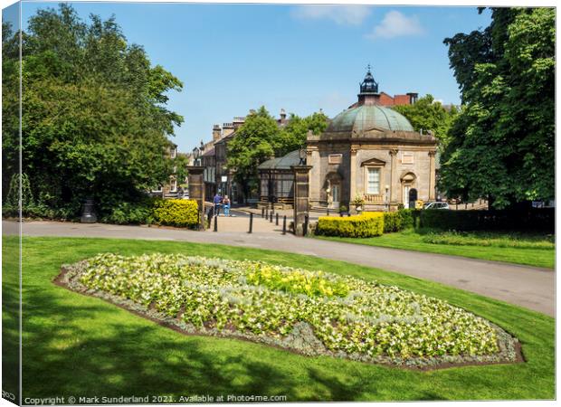 Royal Pump Room Museum in Harrogate Canvas Print by Mark Sunderland