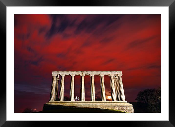 Red Sky At Night Framed Mounted Print by Jason Connolly