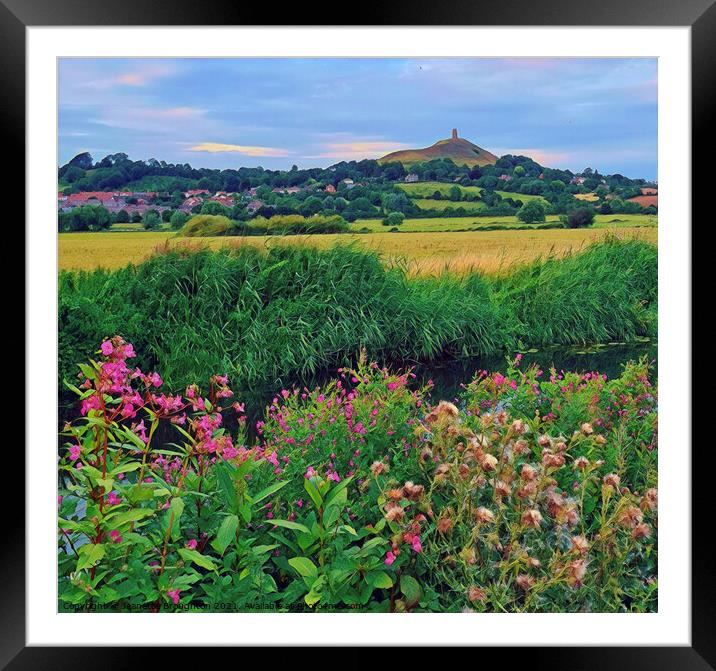 Summer Tor  Framed Mounted Print by Jeanette Broughton