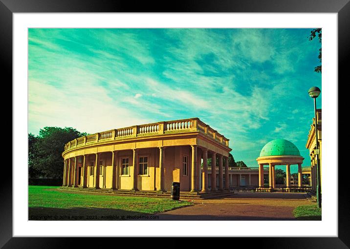 Norwich Eaton Park Bandstand Framed Mounted Print by Juha Agren