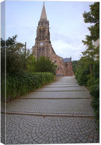 Church of Saint Remi Canvas Print by Ian Middleton