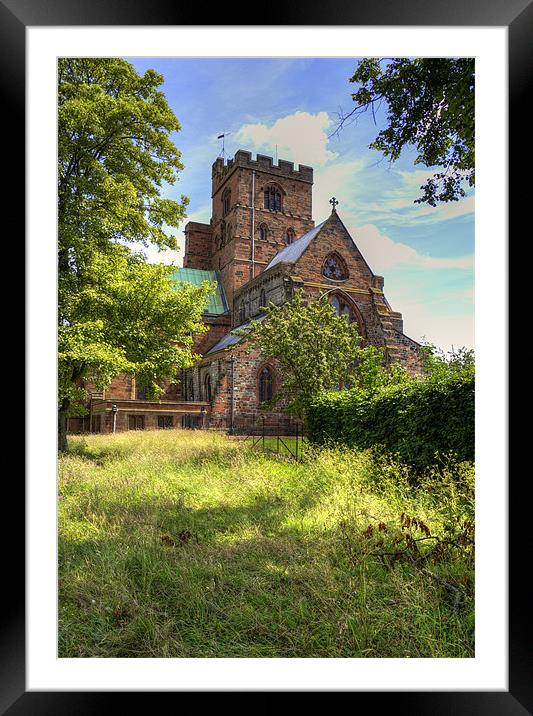 Carlisle Cathedral Framed Mounted Print by Tom Gomez
