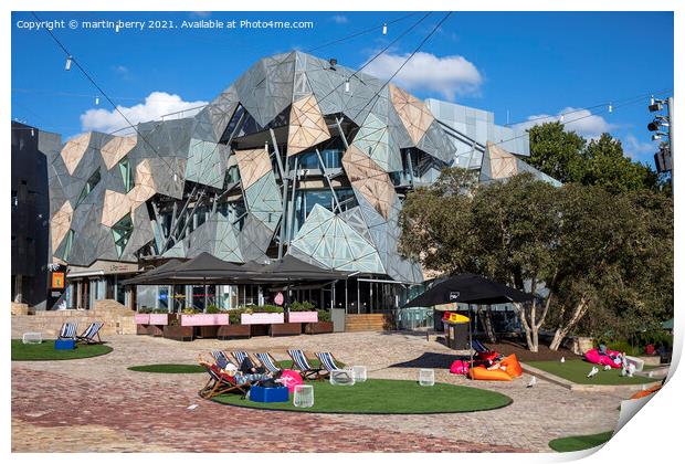 Federation Square Melbourne Print by martin berry