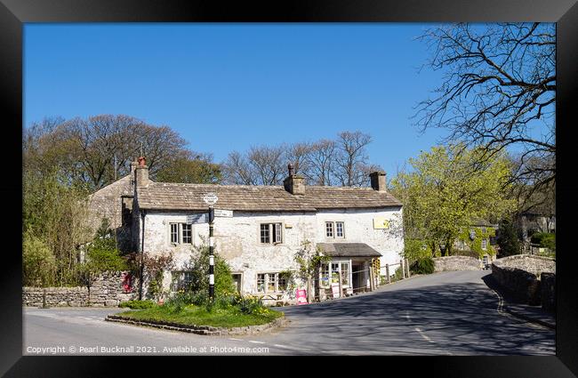 Malham Village Yorkshire Dales Framed Print by Pearl Bucknall