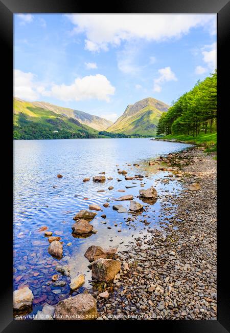 Buttermere and Fleetwith Pike Framed Print by Graham Prentice