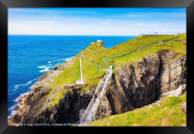 Mizen Head Signal Station, Co Cork, Ireland - 3 Framed Print by Jordi Carrio