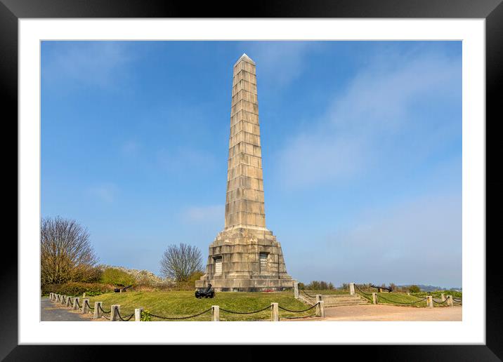 Dover Patrol Monument Framed Mounted Print by David Hare