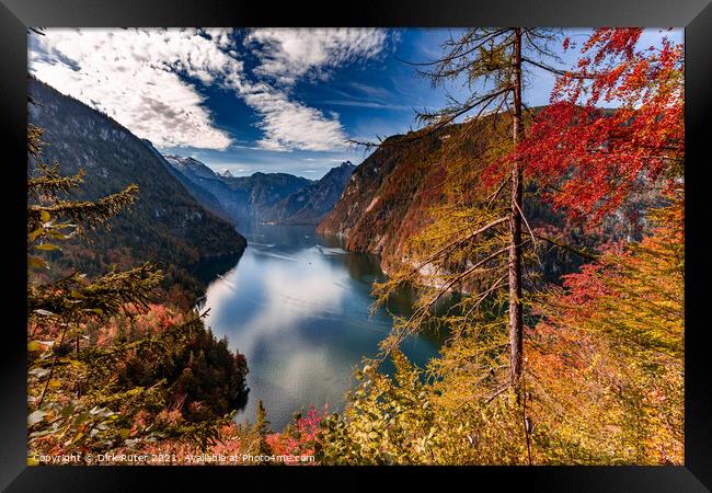 Königssee Framed Print by Dirk Rüter