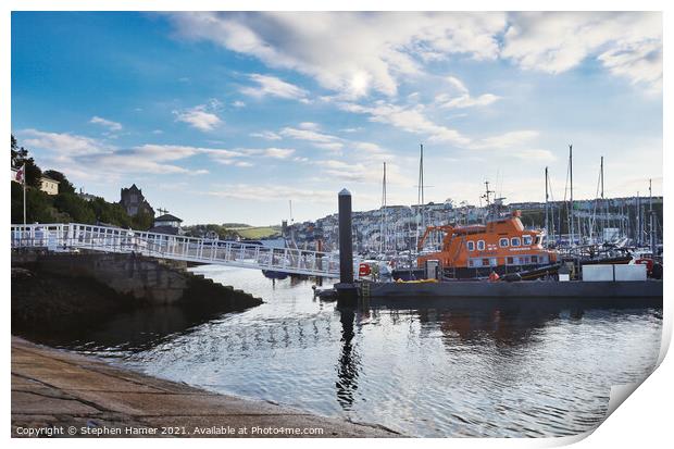 RNLB The Duke of Kent Lifeboat  Print by Stephen Hamer