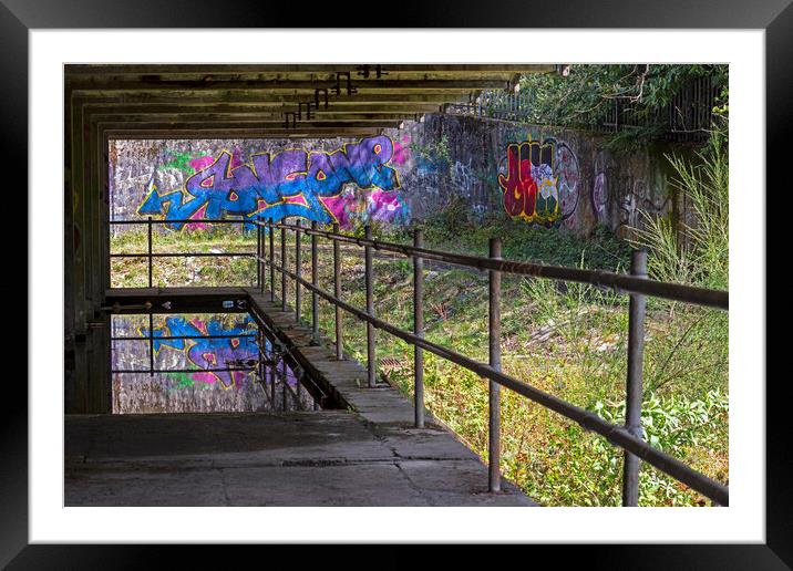 St. Peter's Seminary, Cardross. Framed Mounted Print by Rich Fotografi 