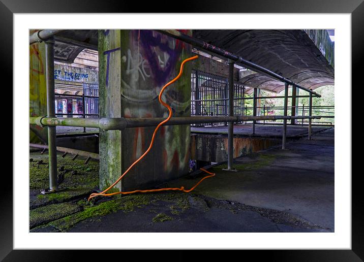 St Peter's Seminary, Cardross. Framed Mounted Print by Rich Fotografi 