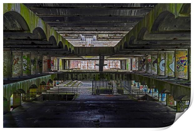 St Peter's Seminary, Cardross Print by Rich Fotografi 