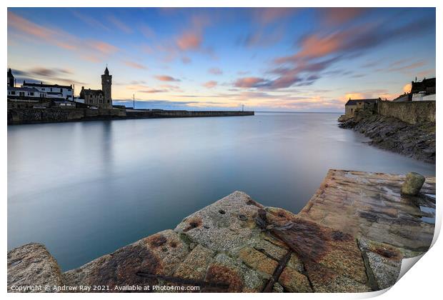 Outer Harbour at sunrise Print by Andrew Ray