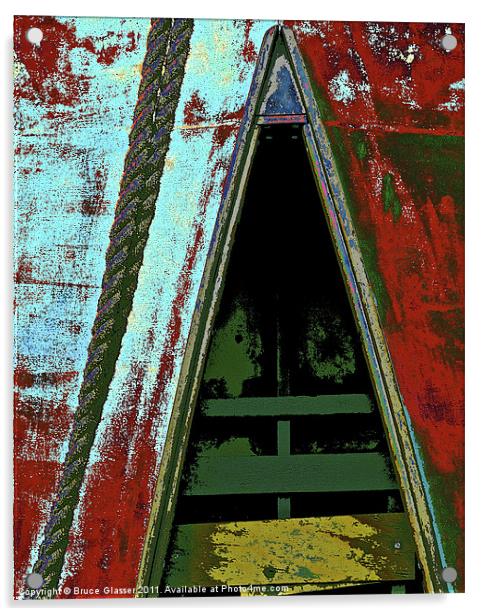 LAST SAILING Acrylic by Bruce Glasser