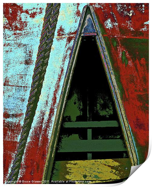 LAST SAILING Print by Bruce Glasser