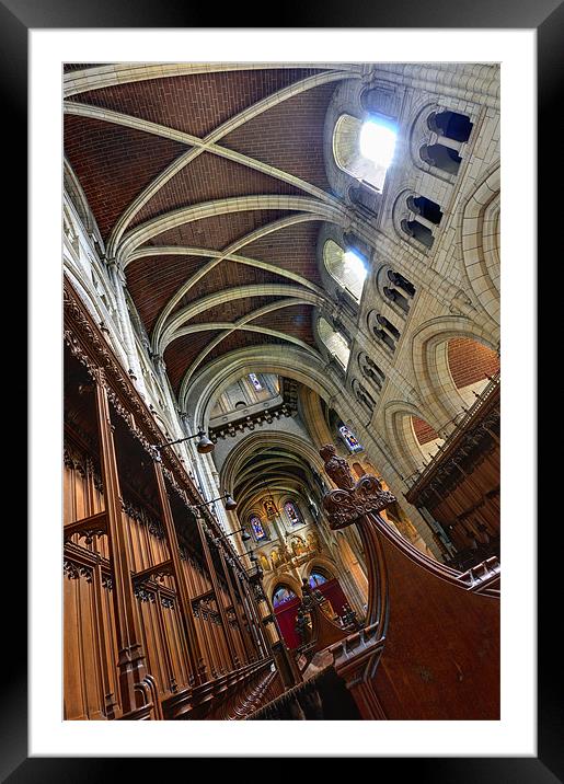 Abbey Church Of St Mary, Buckfast Framed Mounted Print by Jason Connolly