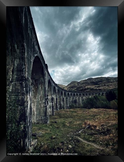 Glenfinnan Viaduct   Framed Print by Ashley Bremner