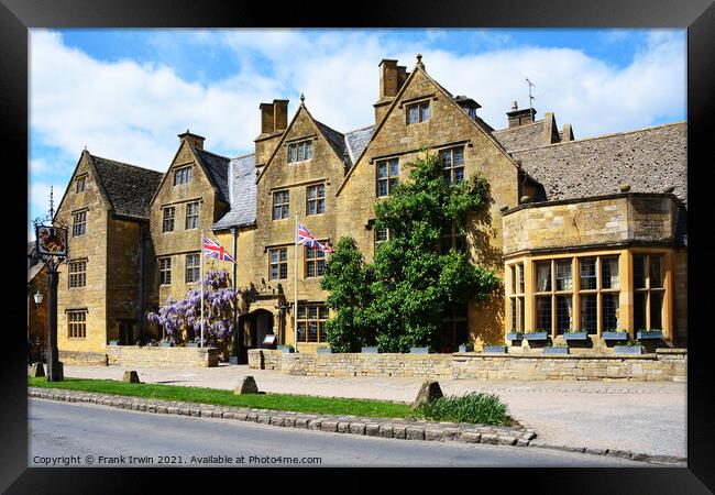 The Lygon Arms on Broadway, Cotswolds Framed Print by Frank Irwin
