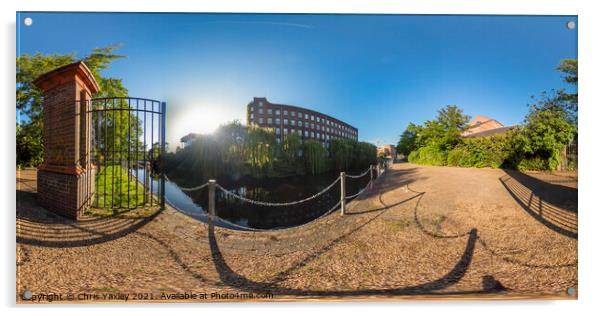 360 degree panorama captured along the bank of the Acrylic by Chris Yaxley
