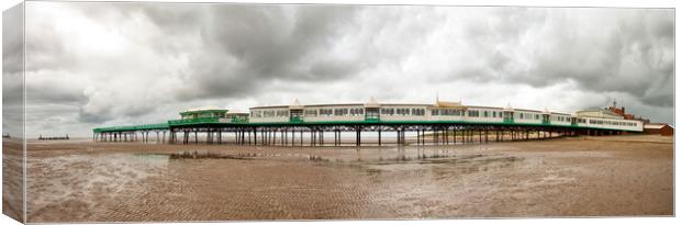 Lytham St Annes Pier Canvas Print by Roger Green