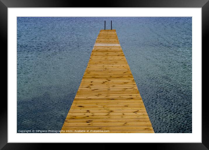 Sonderborg Pier Framed Mounted Print by DiFigiano Photography