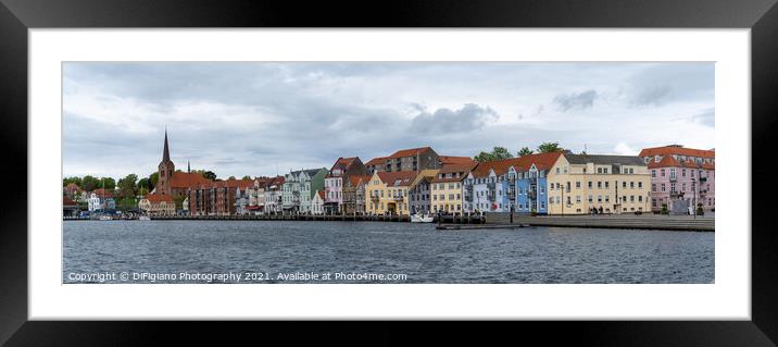 Sonderborg Waterfront Framed Mounted Print by DiFigiano Photography
