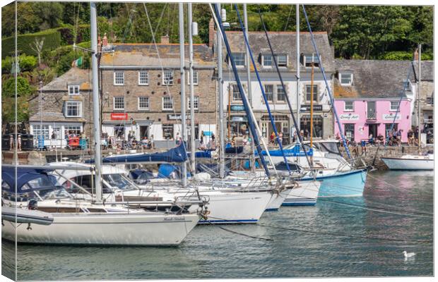 Padstow Harbour Canvas Print by Graham Custance