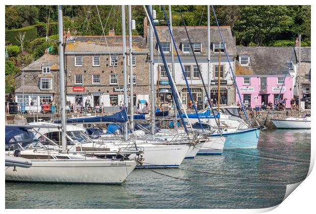 Padstow Harbour Print by Graham Custance