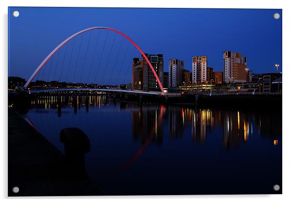millenium Bridge reflections 2. Acrylic by Northeast Images