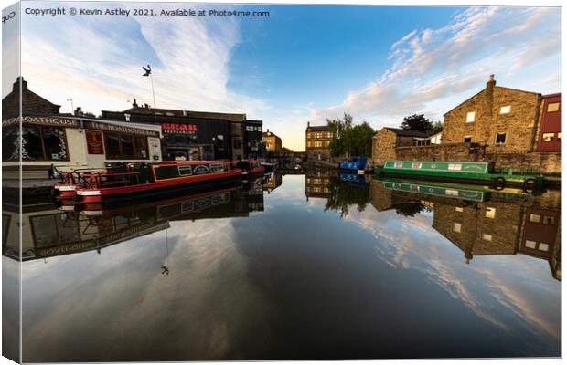 Skipton, The Long Way Home Canvas Print by KJArt 