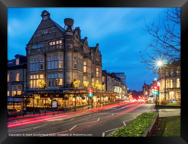 Bettys in Harrogate Framed Print by Mark Sunderland