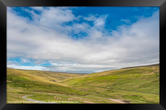 The Hudes Hope, Teesdale in Early Summer Framed Print by Richard Laidler