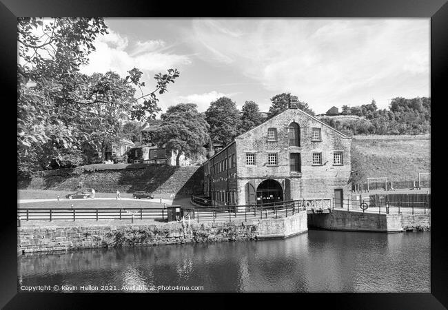 The Canal and River Trust's Stanedge Tunnel Visitor Centre, Mars Framed Print by Kevin Hellon