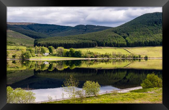 St Mary's Loch Scottish Borders Scotland Framed Print by Pearl Bucknall