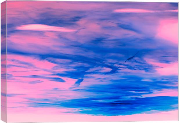 Blue clouds Canvas Print by Rory Hailes