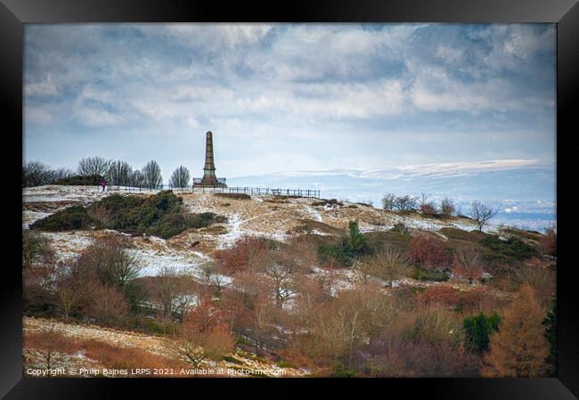 Werneth Low Framed Print by Philip Baines